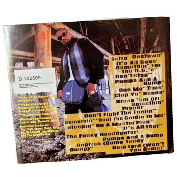 Hammer - The Funky Headhunter CD Music With Songs Like "It's All Good" - 37160cd - Picture 2 of 2